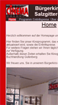 Mobile Screenshot of cinema-salzgitter.de